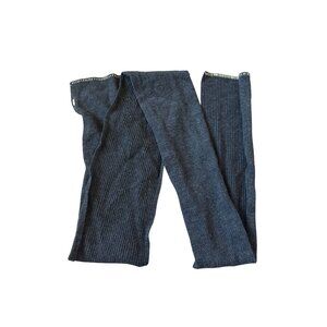 Lululemon Womens Gray‎ Wrap Neon Green Scarf One Size Outdoors Athleisure